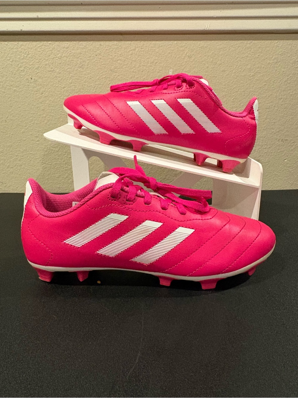 Adidas Copa Pure II.4 FxG Soccer Cleats Pink White ID6119 Kids Youth Size 5Y